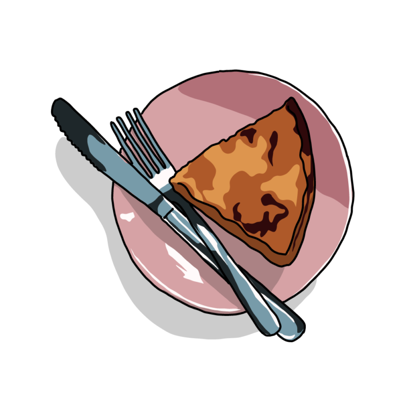 チーズケーキ（ベイクド）ピンク