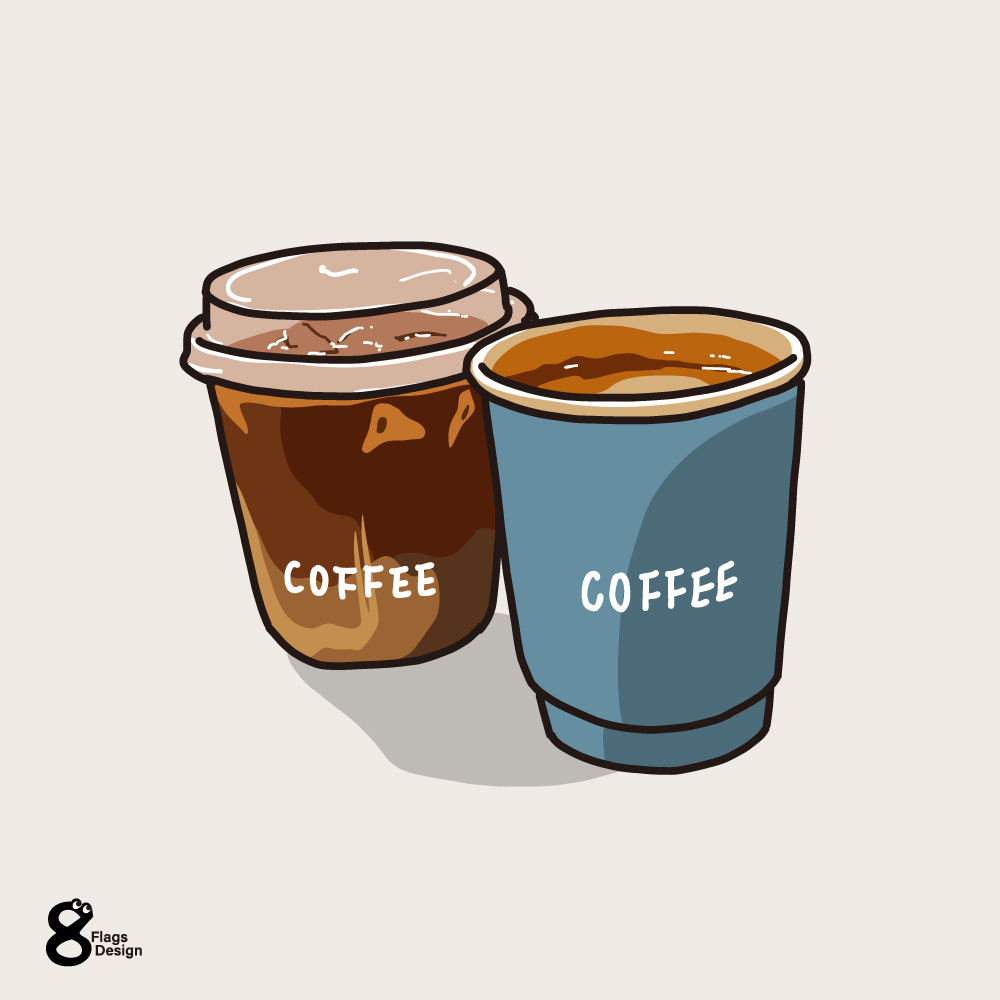 コーヒーカップのキャッチ画像