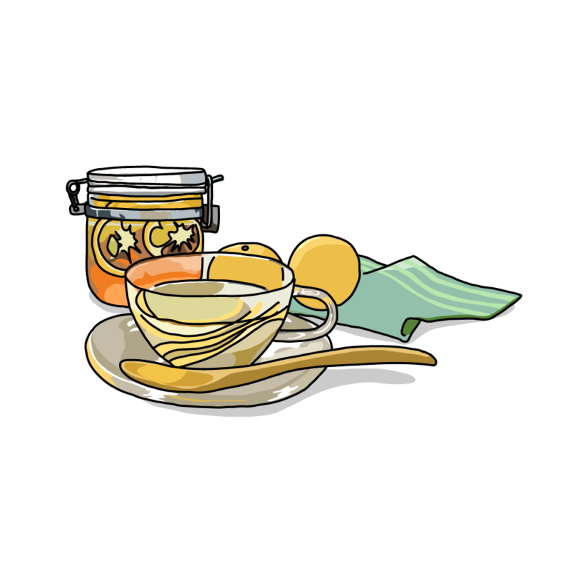 ゆずハチミツ茶01