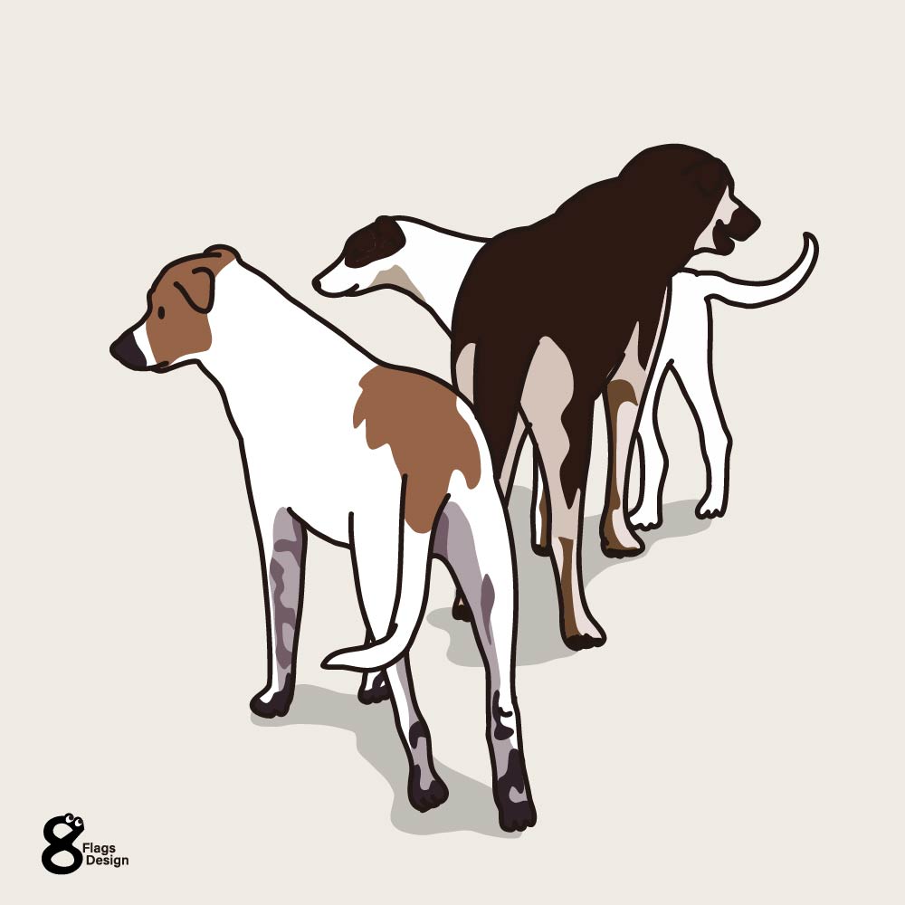 三匹の島犬のキャッチ画像
